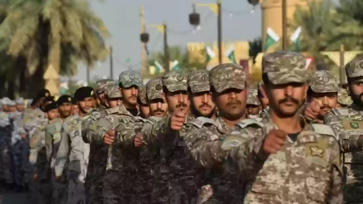القوات الخاصة بالأمن السعودي تحتفل بيوم التأسيس